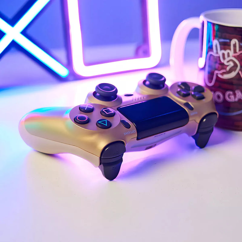 Controle Dualshock 4 - PlayStation 4 - Gold
